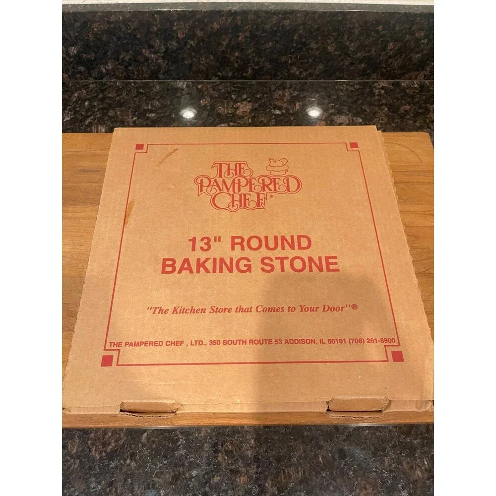Pampered Chef Pizza Stone 13